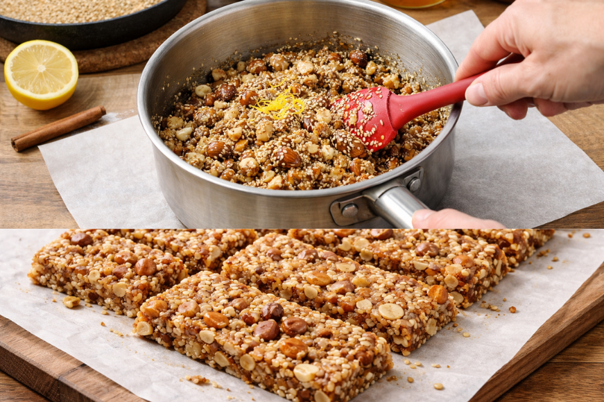 Παστέλι με μέλι και ξηρούς καρπούς