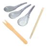 Μαχαιροπίρουνα και κουβέρ μιας χρήσης, ξύλινα πιρουνάκια, πλαστικά κουτάλια, chopsticks για delivery - CookPro